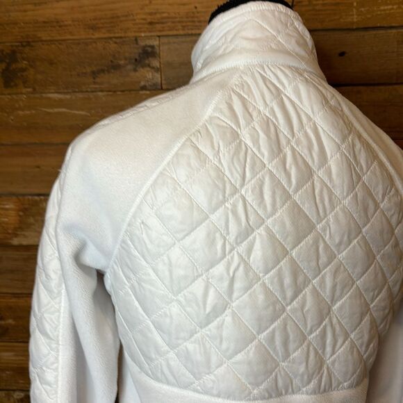 Athleta white fleece pullover xs - Picture 5 of 9